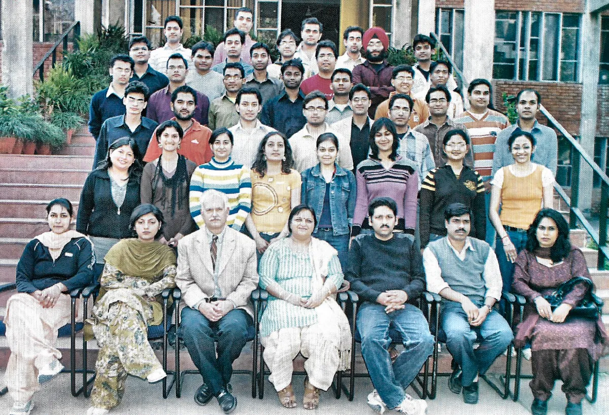 Metallurgy group photograph
